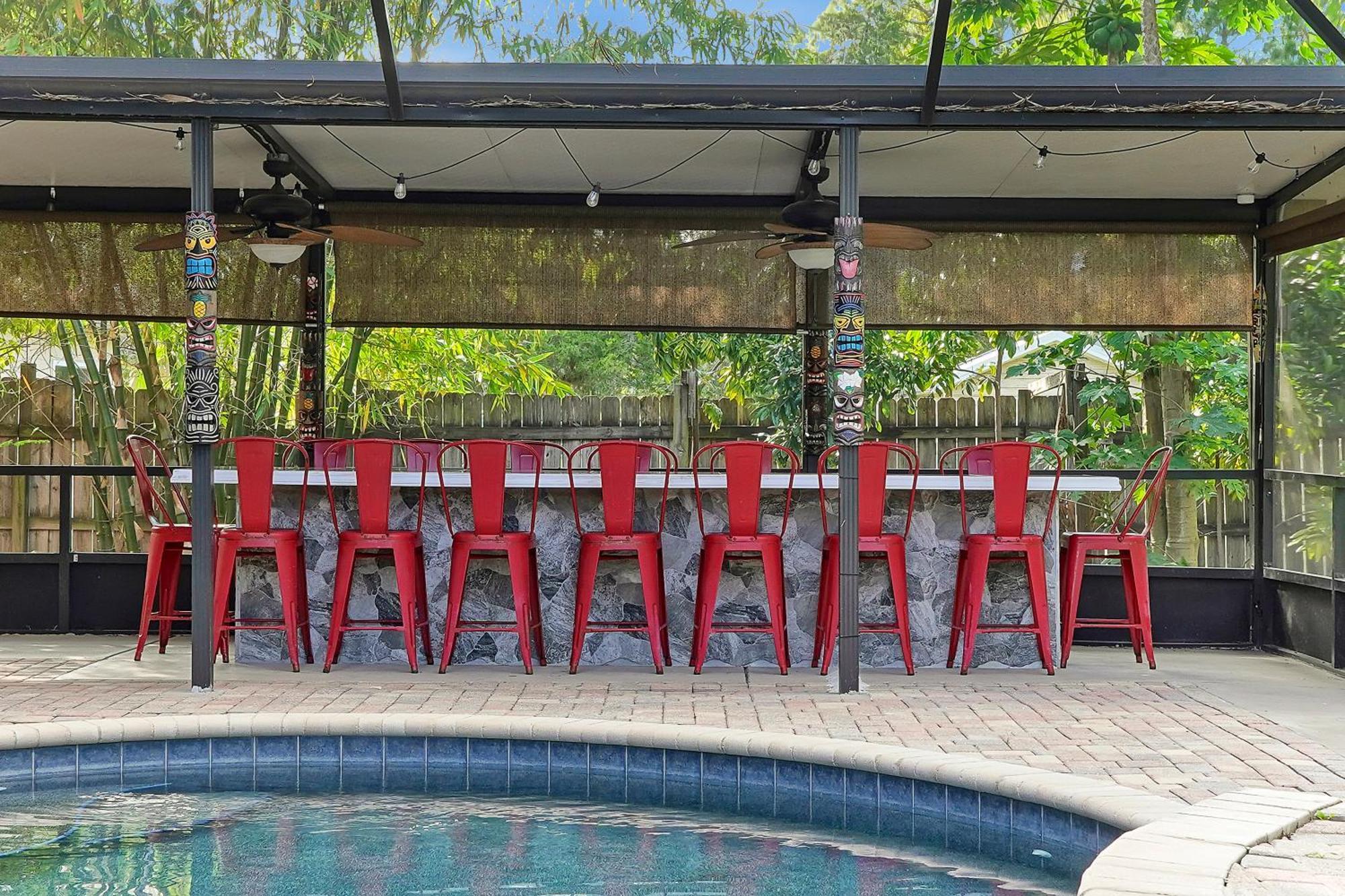 Poolside Cocoa Oasis W/ Tiki Bar! Villa Frontenac Екстериор снимка